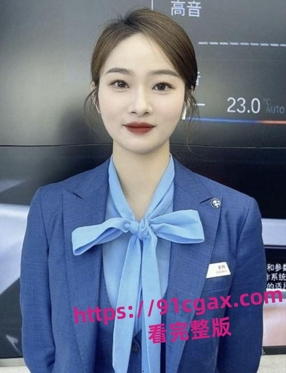 安徽合肥宝马美女销售 史柯 被客户酒店后入暴插双腿颤抖站不稳,高潮喷水!-1